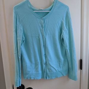 Light blue cardigan